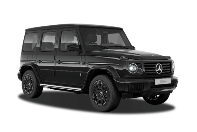 Mercedes Benz G Class Electric Obsidian Black Color Image